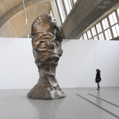 F02, Blind Portraits, Bronze, H500cm, Pace Gallery798, Beijing, 2013