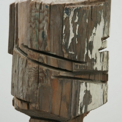 A09，Bust Portraits, wood, 40x20x20cm, 1989