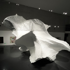 G17, Shape of void #11, 3D print, polystyrene, 970x560x700cm, Chengdu Biennial, 2023