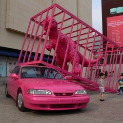 D05, Jurassic Time, Public installation n Korea, 2005