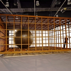 E12, Limited Movement Installation, electric machine, 600X6000X250cm, 2010